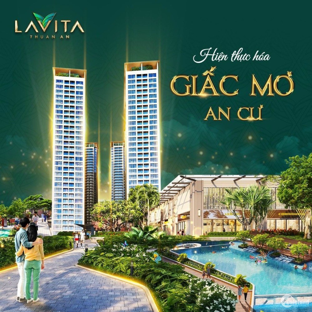 Đầu tư căn hộ Lavita Thuận An chỉ với 750 triệu đến khi nhận nhà, CK ưu đãi 18%