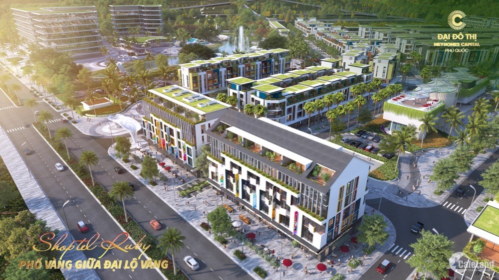 Mini Hotel 5.5 tầng Đại lộ Bình Minh 36m Meyhomes PQ chỉ từ 8.3 tỷ để sở hữu