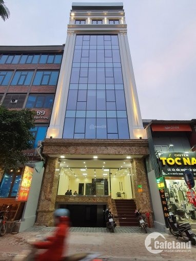 Cần bán trước tết tòa văn phòng 9 tầng MP Quang Trung - Hà Đông. 135m2, MT 7,2m
