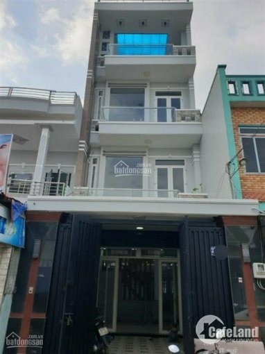 Nhà phố 4 lầu 5x18m, mặt tiền Xuân Thới đông gần trường tiểu học Trần Văn Mười