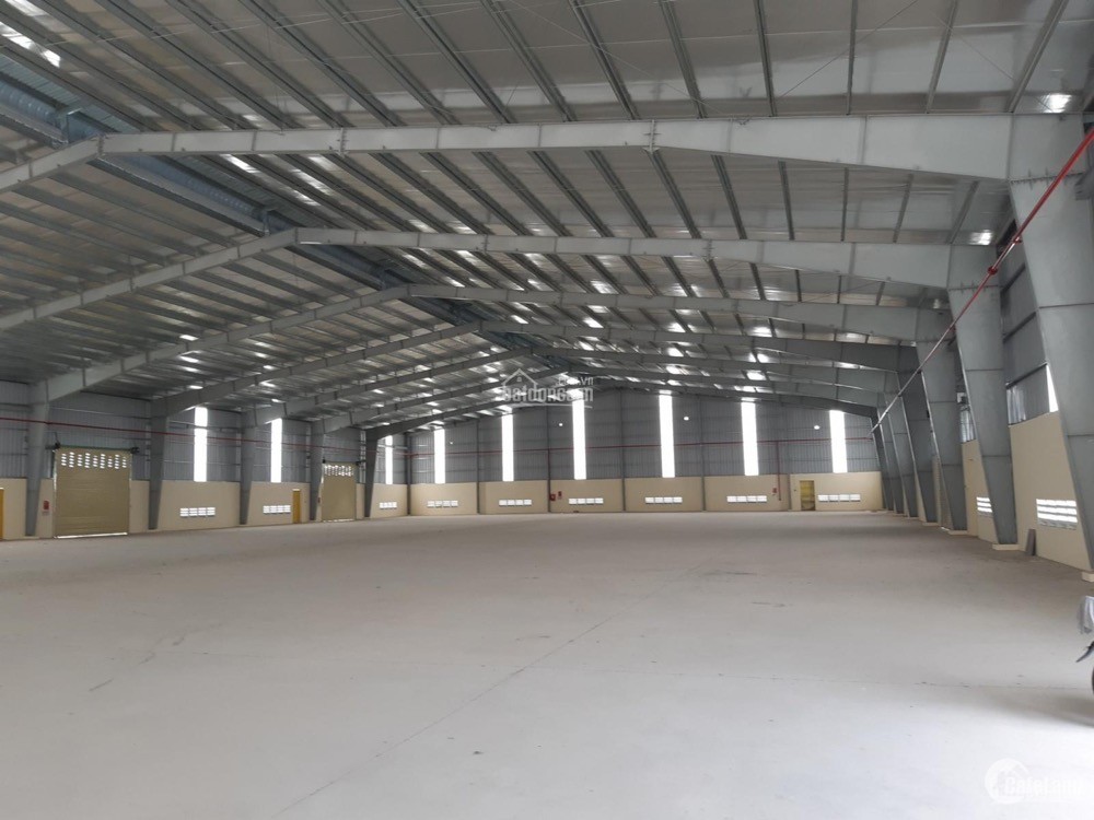 Nhà xưởng được xây dựng chất lượng cao với diện tích 4.000m2 nhà xưởng chính