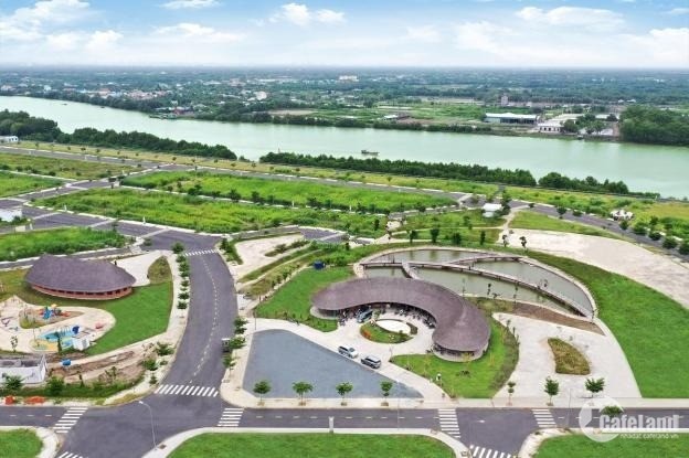 Bán gấp nền Sài Gòn River Park xã Trường Bình, TT Cần Giuộc DT 80m2 giá rẻ nhất