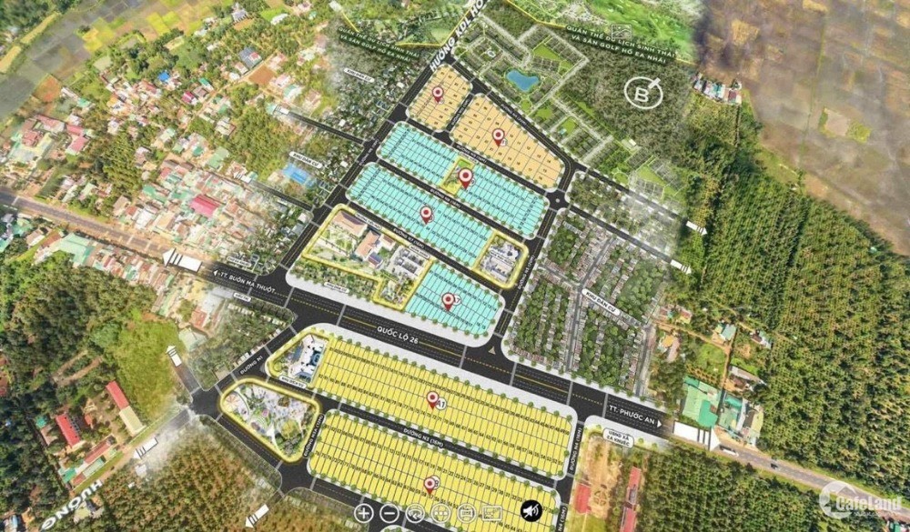 Đất nền sổ đỏ huyện Krong Păc xã Ae kncue giá chỉ từ 6tr/m2