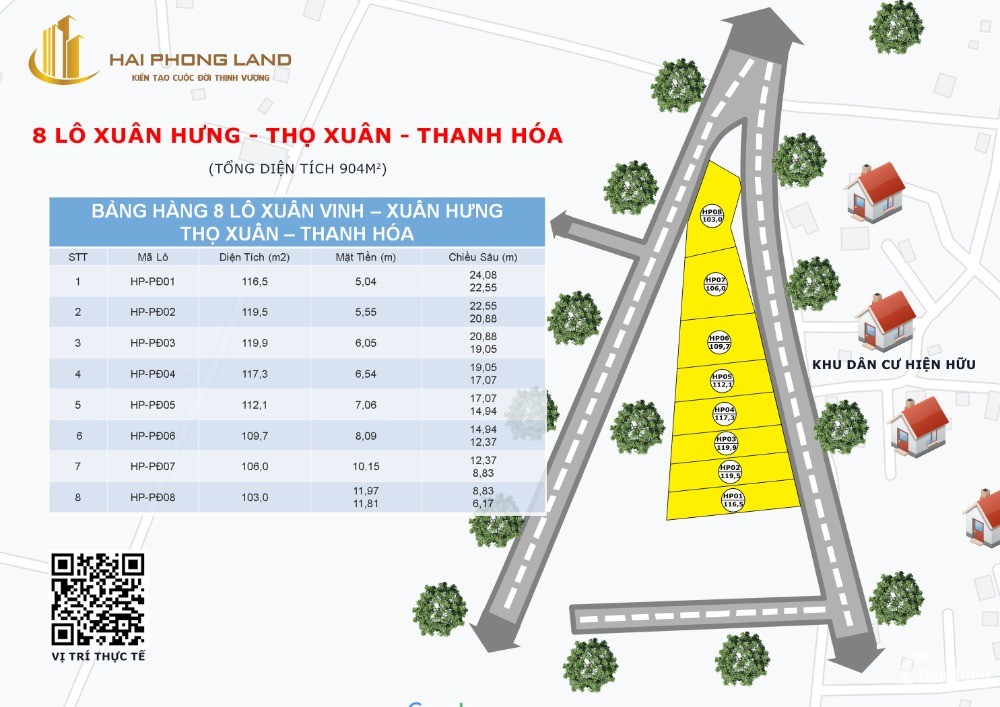 Siêu phẩm đất nền Thọ Xuân, pháp lý đầy đủ, nhiều tiện ích xung quanh