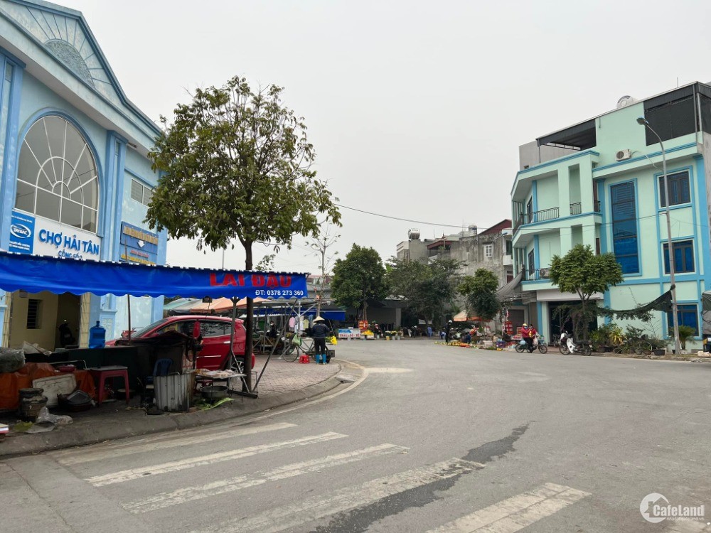 Bán đất mặt chợ Hải Tân, phường Hải Tân, TP HD, 85.53m2, mt 4.5m, đường 17.5m, K