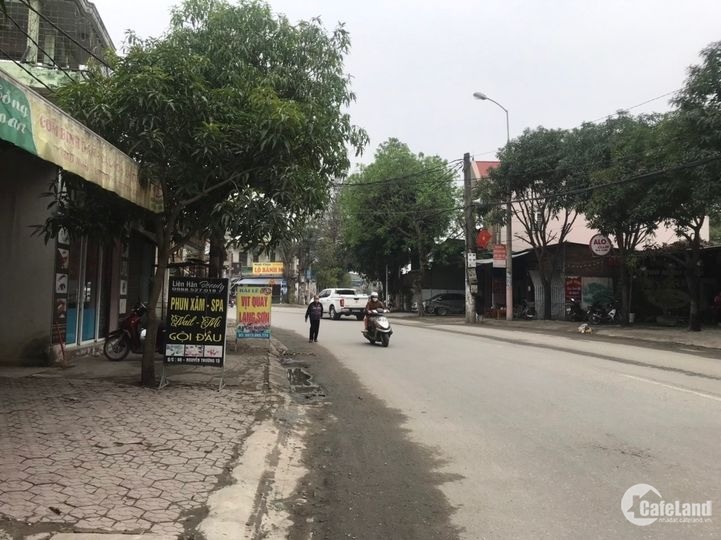 Đất mặt đường kinh doanh Nguyễn Trường Tộ vị trí SÁNG ĐẸP, giá RẺ tặng Cửa hàng