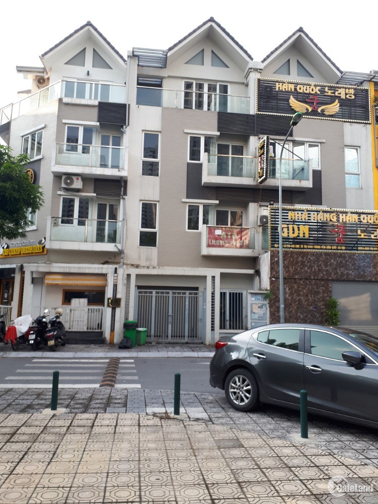 Cho thuê nhà phố Shophouse và liền kề đường KĐT Nam Trung Yên