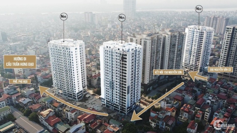 Bán căn 1PN 48m2 giá 2,2 tỷ ở Berriver Jardin 390 Nguyễn Văn Cừ. Ck 7%, HTLS 0%.