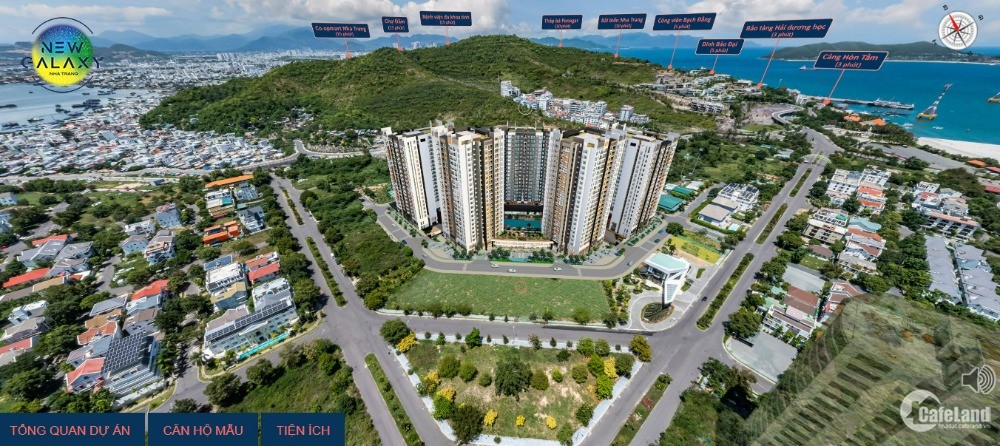 New Galaxy Trần Phú - Nha Trang căn hộ Biển 5* sở hữu lâu dài, giá 1,7 tỷ
