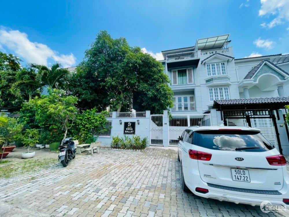 Bán gấp biệt thự tuyệt đẹp - KDC Nam Long Phú Thuận - quận 7, nhà mới 100%
