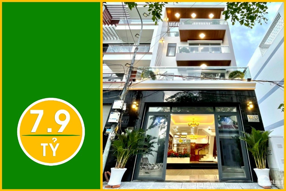 Bán Nhà Riêng Quận 7, Đường Nội Bộ 8m, 1 Trệt 3 Lầu, Sân Thượng, Có Bảo Vệ KDC 