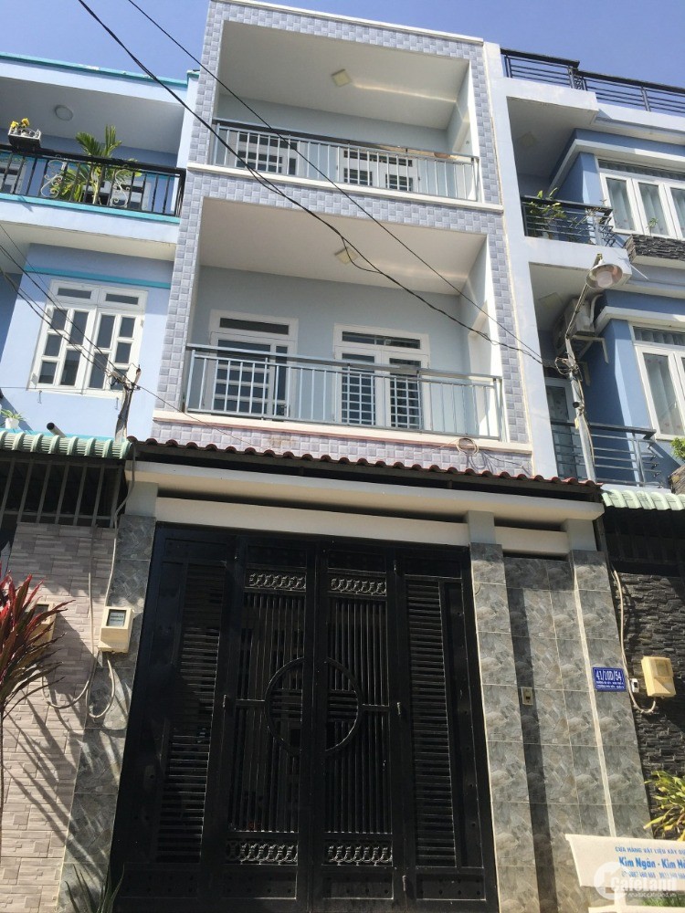 nhà 2 lầu hẻm 6m đường Gò Cát, P Phú Hữu, Q9