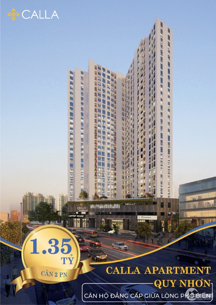 Căn hộ cao cấp - nằm trong trung tâm Tp Quy Nhơn - Calla Apartment- 037 8888 250