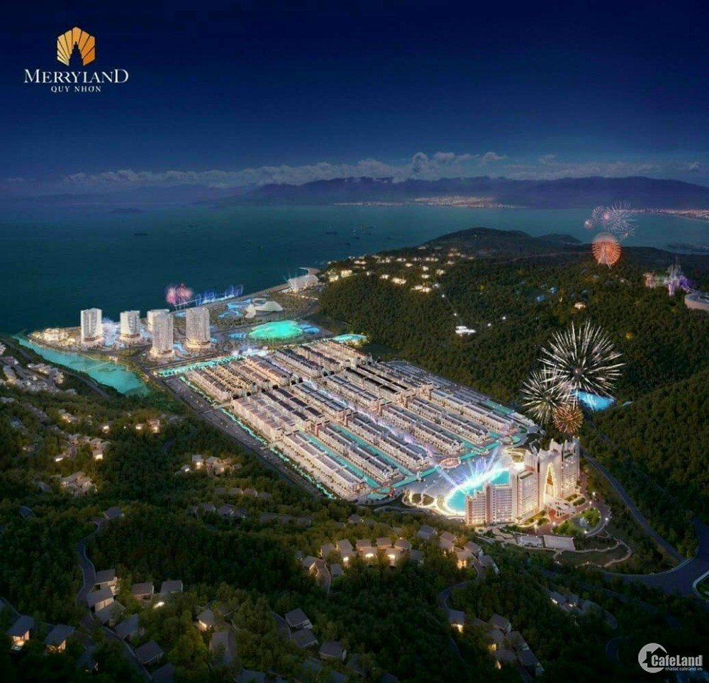 Mở bán GĐ1 Bizhouse siêu dự án Merryland Quy Nhơn lớn nhất Việt Nam