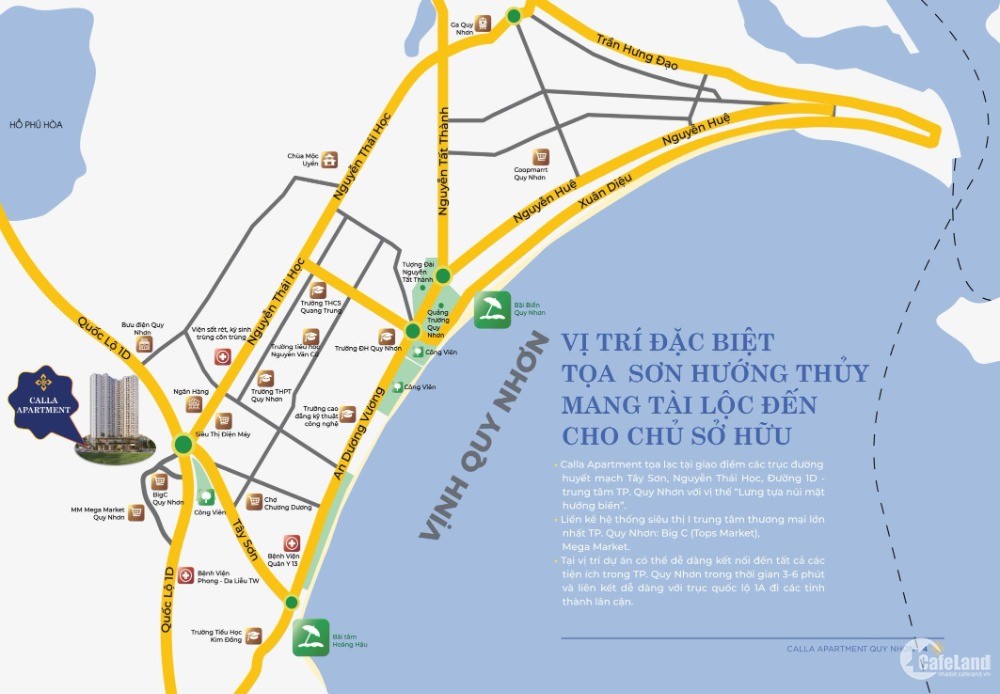 Sẵn sàng chào đón mái ấm HOT nhất TP biển Quy Nhơn – Cala Apartment