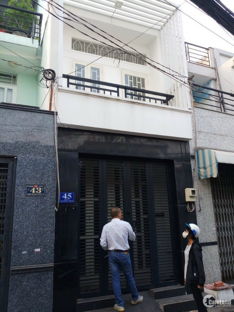 Bán nhà đường Kênh 19 tháng 5 giáp ranh Tân Phú DT 5x7, 1 lầu nhà mới