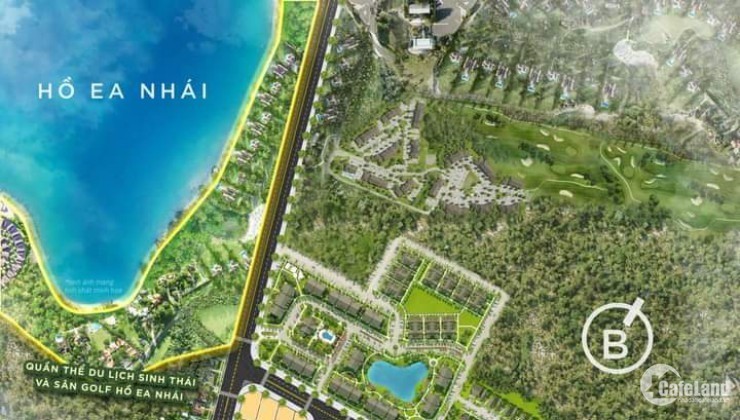 Đất Nền Sổ Đỏ Ngay Hồ Sinh Thái Ea Nhái Dự án FLC tại EaKnuec, KrongPăk, ĐĂKLăk