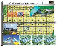 Mở bán Dự án khu dân cư Đại Nam - Chơn Thành - Bình Phước.