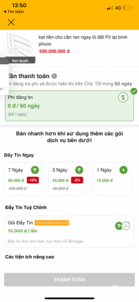 Kẹt tiền cần bán nhanh lô đất 1000m2