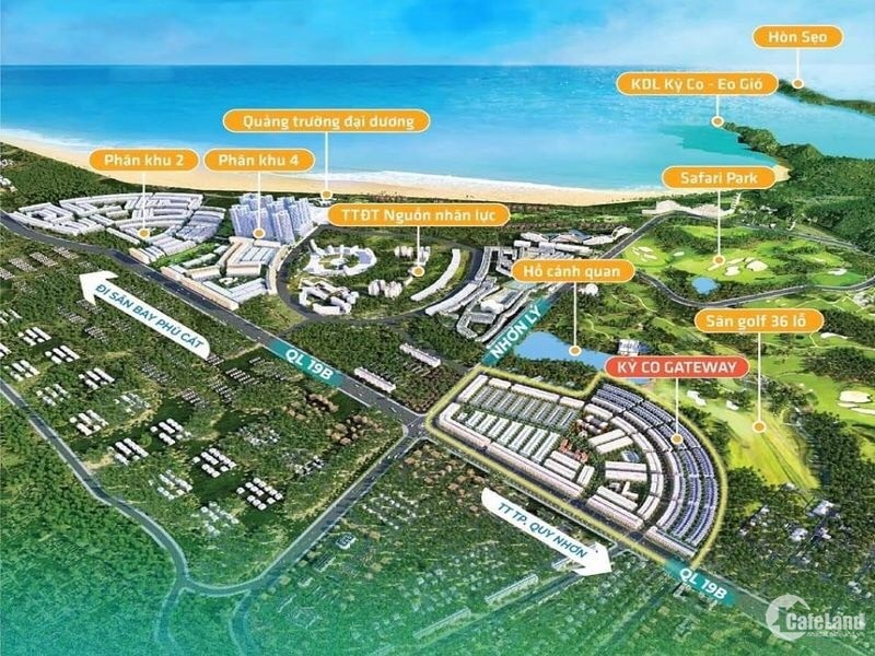 Tài chính hơn 500tr sở hữu đất nền ven biển thuộc khu đô thị mới tại Quy Nhơn
