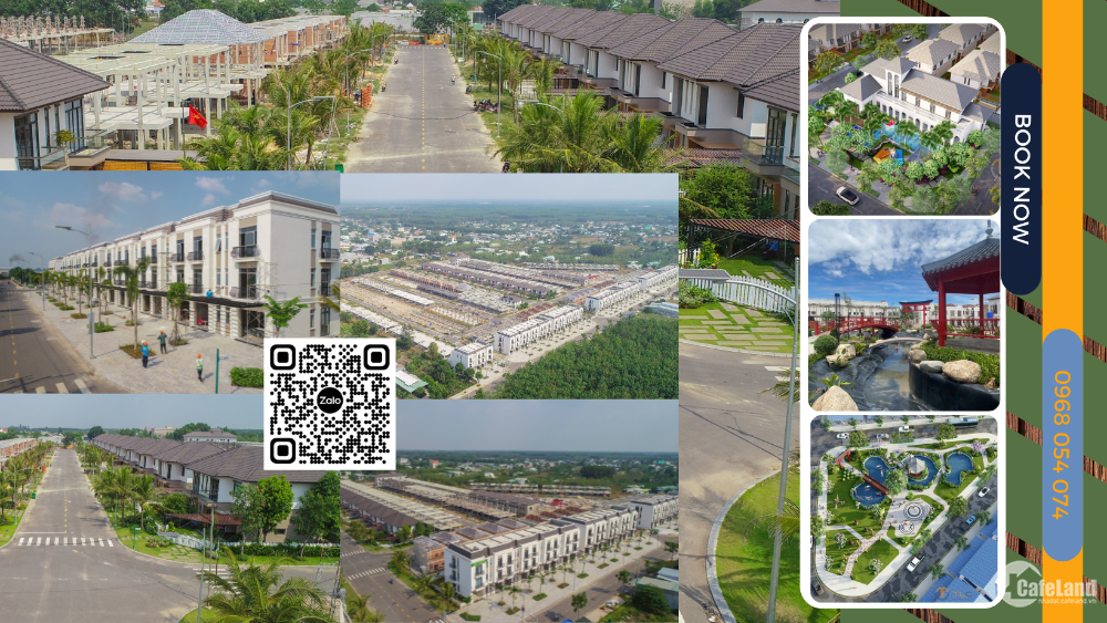Shophouse kinh doanh, buôn bán, nhà phố với đầy đủ tiện ích nội khu và 