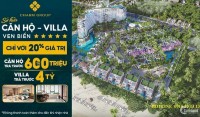 Charm Hồ Tràm Căn hộ 600 Triệu, Villa 4 Tỷ, Lợi Nhuận Ròng 234 Triệu, Miễn gốc,