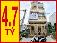 Bán Nhà Hẻm Xe Hơi Khu Dân Cư Sài Gòn Mới Huỳnh Tấn Phát Nhà Bè - Giá 4.7 Tỷ