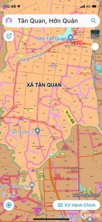 Bán Đất Tân Quan 5 Lô Liền kề Mặt Tiền 18m