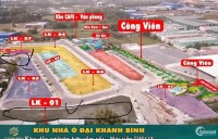 Bung thêm 2 block mới tại khu nhà ở Đại Khánh Bình giá F0, 72m2 tx. Tân Uyên