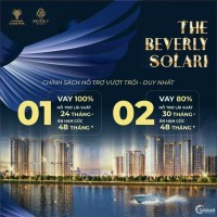 Căn hộ Beverly Solary - Vinhomes Q9 căn Studio thanh toán chỉ 247 triệu đến khi