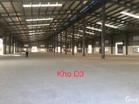Cho thuê kho xưởng, đất trống DT 2.500m2, 4.000m2..quận Long Biên, HN.