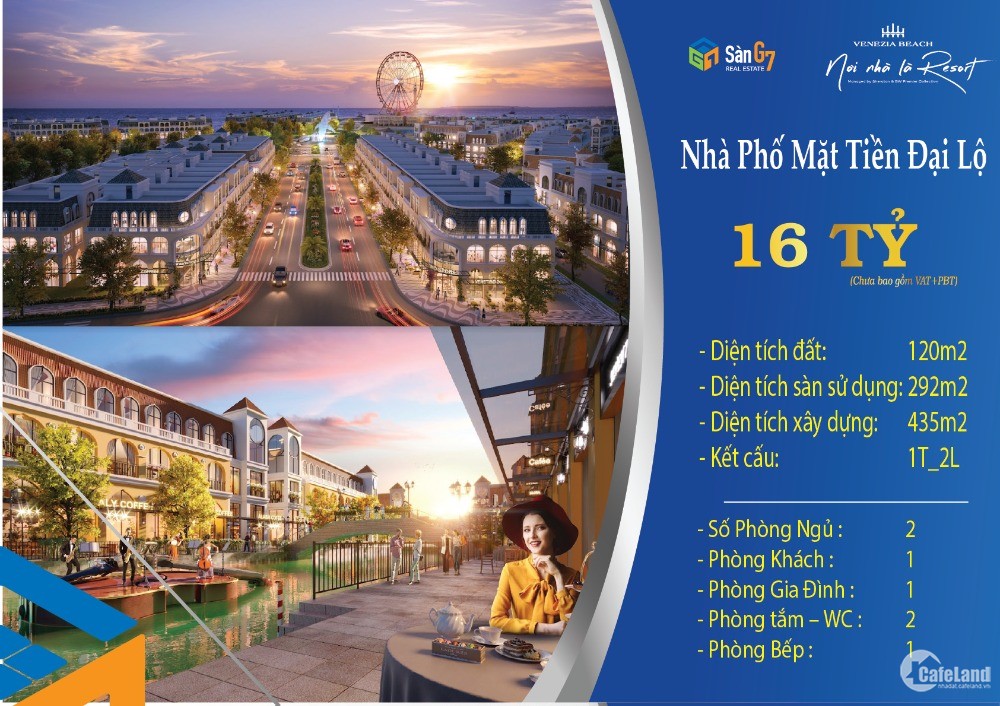 BIỆT THỰ  BIỂN XUYÊN MỘC SỞ HỮU LÂU DÀI, VENEZIA BEACH NƠI NHÀ LÀ RESORT