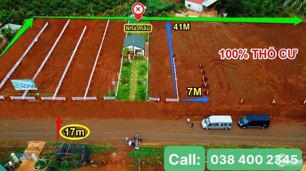 Bán nhanh 5 suất nội bộ đất nền biệt thự Bazan, Mang Yang - Gia Lai