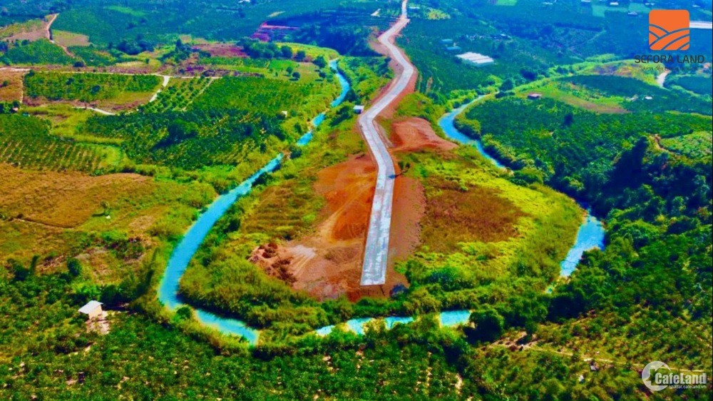 Đất thổ mặt tiền Gia Lâm River Side 470-1350m2 Lâm Hà Lâm Đồng giá 5-6tr/m2