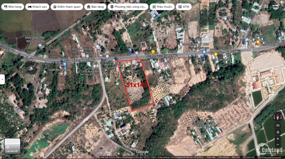 Cần bán lô đất 7 Xào mặt tiền đường ven biển Lộc An - Bình Châu Giá đầu tư