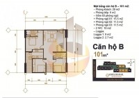 Bán gấp căn hộ chung cư 60 Hoàng Quốc Việt – 101m2 sổ đỏ.