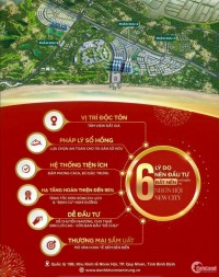 ĐẤT NỀN KHU ĐÔ THỊ NHƠN HỘI NEWCITY