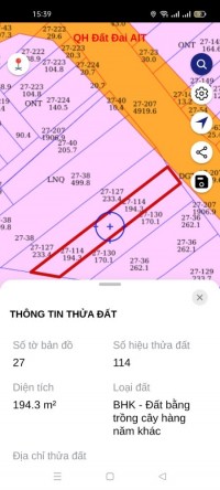 Cần bán đất TĐC thái khang xã Phước Đồng Nha Trang.