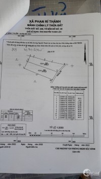 Chính chủ 2 lô liền kề Phan Rí Thành view biển cách đường quy hoạch 100m