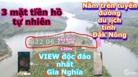 View 3 mặt tiền hồ tự nhiên tại thành phố Gia Nghĩa Đắk Nông