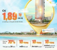 BOOKING NGAY CĂN HỘ DU LỊCH FELICIA ĐÀ NẴNG GIÁ CHỈ TỪ  70TR/M2