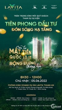 Bán căn hộ dự án Lavita Bình Dương