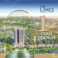 Chung cư The Lines có giá chính thức. Nhận cọc căn 2PN, tặng 30trđ và CK 11%.