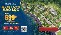 BIANG VILLAGE  Làng Sinh Thái Hạnh Phúc, Sổ sẵn chưa qua đầu tư, Ngân hàng 50%