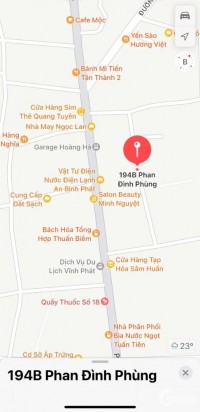 Bán lô đất đường Phan Đình Phùng, phường Bắc Lý, thành phố Đồng Hới, Quảng Bình