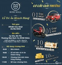 Chính chủ bán nền Rose Mall Đức Hòa, Long An 1,6 tỷ