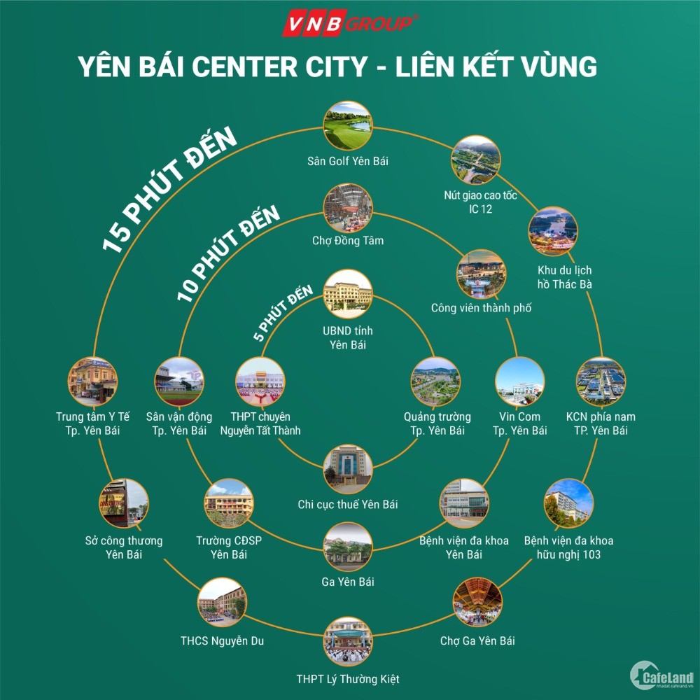 Đất Nền Thổ Cư Center City Thành Phố Yên Bái