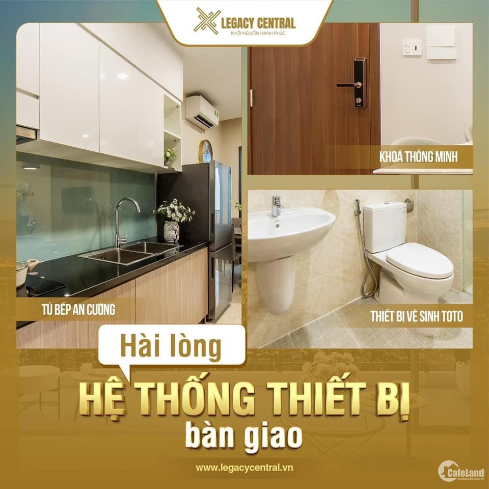 Căn hộ Thuận An Bình Dương thanh toán chỉ 15% (166tr) ký HĐMB nhận nhà ở
