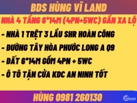 BDS Hùng Vĩ Land [NC] Gía 8 tỉ ~ 100 tr/m²-Bán nhà 1T3L 80 m²(6x14) 4PN5WC HXH