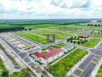 Bán lô đất nền 100m2, vị trí ngay thị trấn, khu dân đông đút phía Bắc Bình Dương